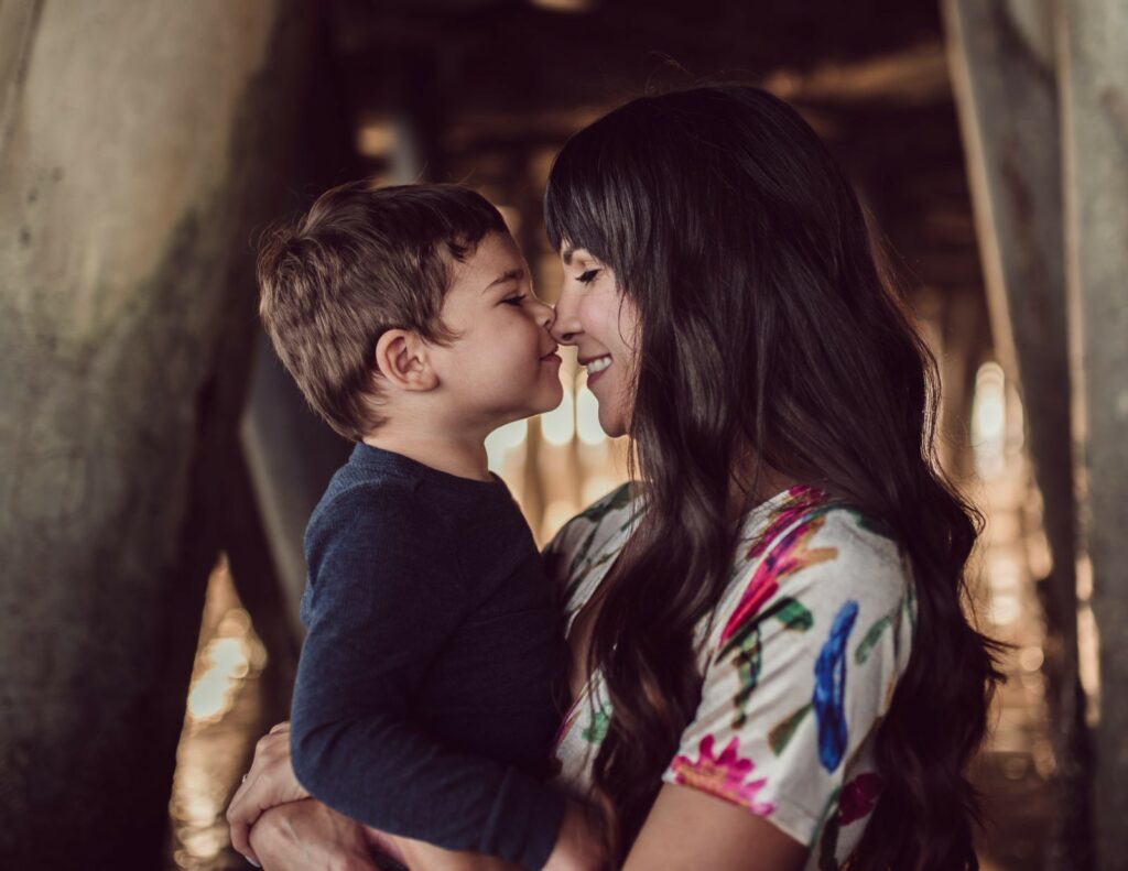 beautiful family session fall 2017 as photographed by Los Angeles family photographer Diana Hinek for Dear Birth