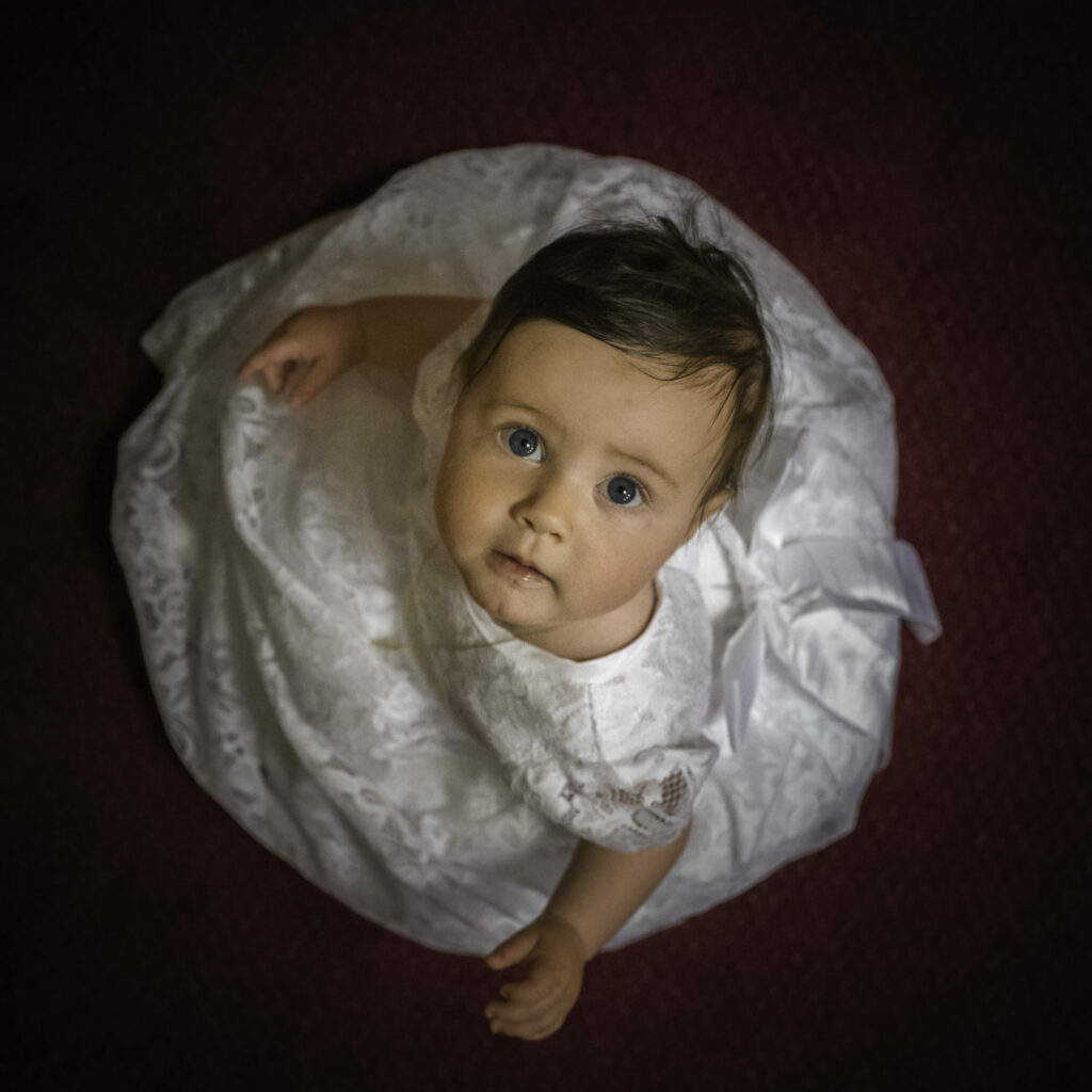 The amazing Baptism of Sophie in LA as photographed by Diana Hinek for Dear Birth