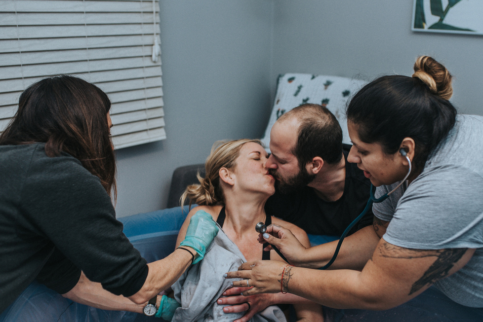 Midwifery Care vs Standard OBGYN Care: The Last beautiful Birth of 2018 as photographed by Los Angeles Birth photographer Diana Hinek for Dear Birth