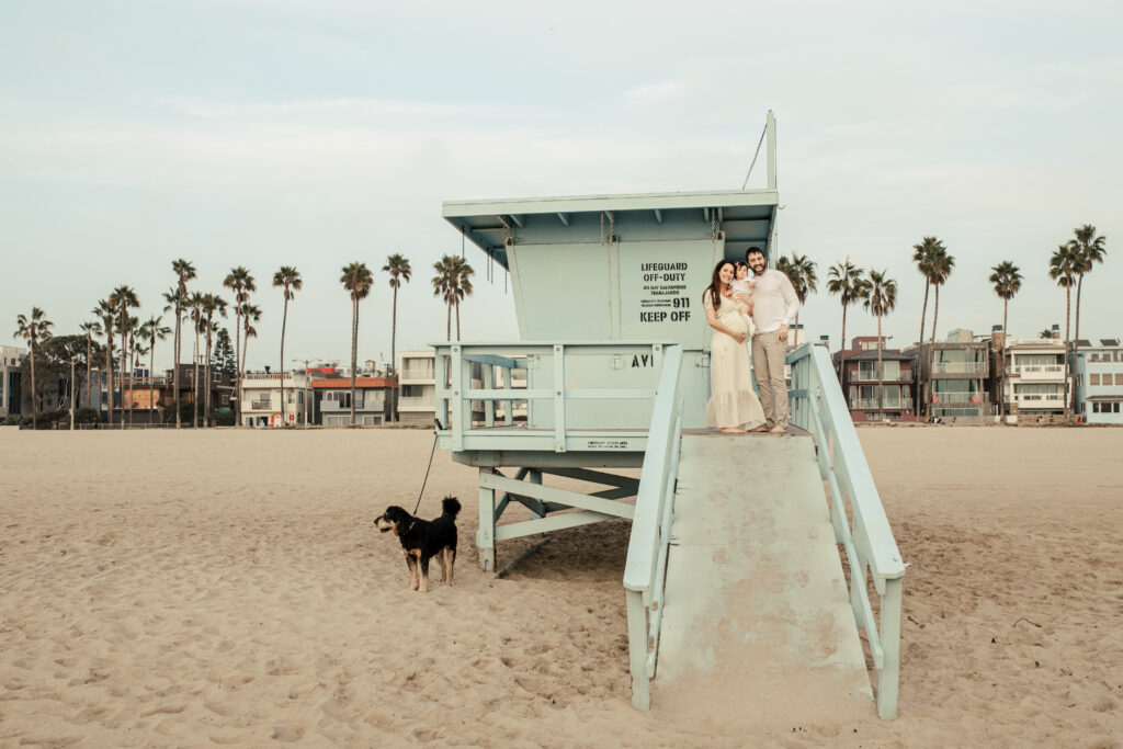 Maternity session at the Venice Pierby Los Angeles family photographer dear birth