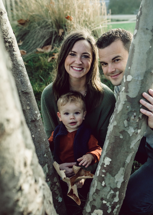 Los Angeles Family photographer in Santa Monica. Family Session in the Woods by family Photographer Diana Hinek for Dear Birth